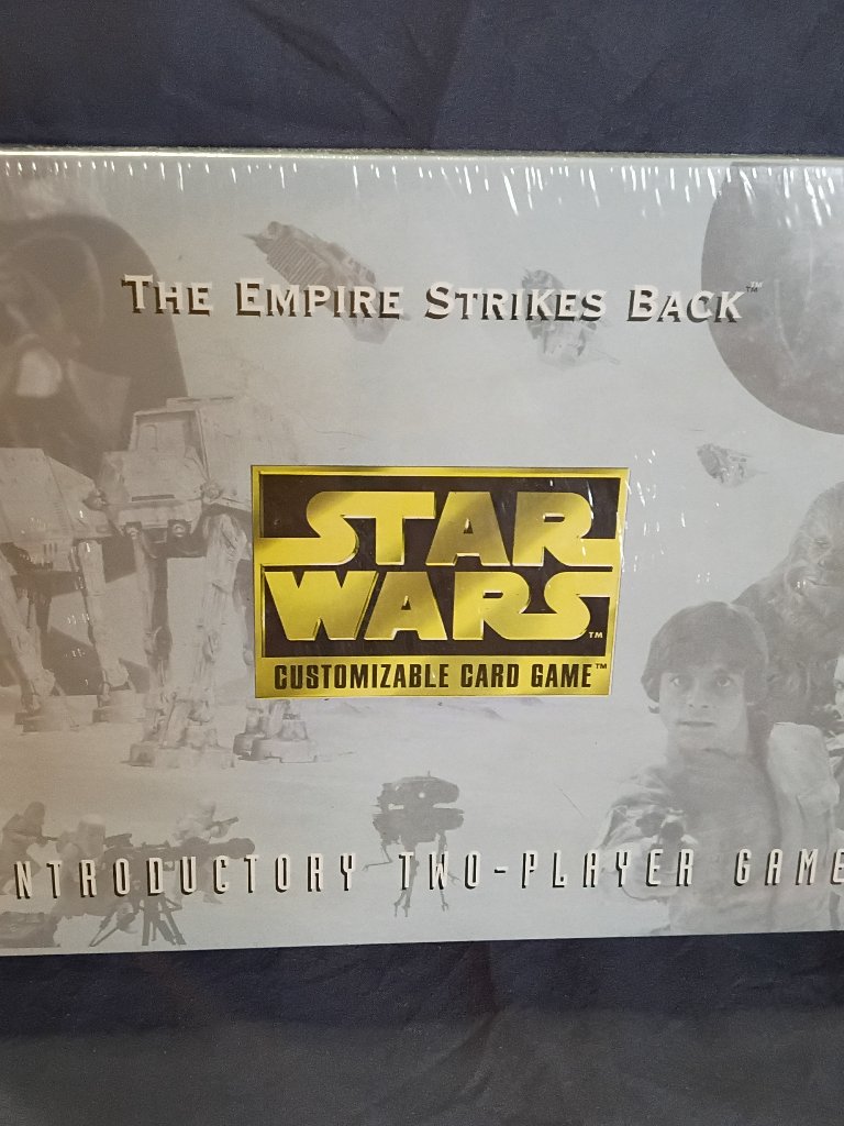 Sealed 1996 Star Wars Ccg Empire Strikes Back Intro Two Player Game Decipher